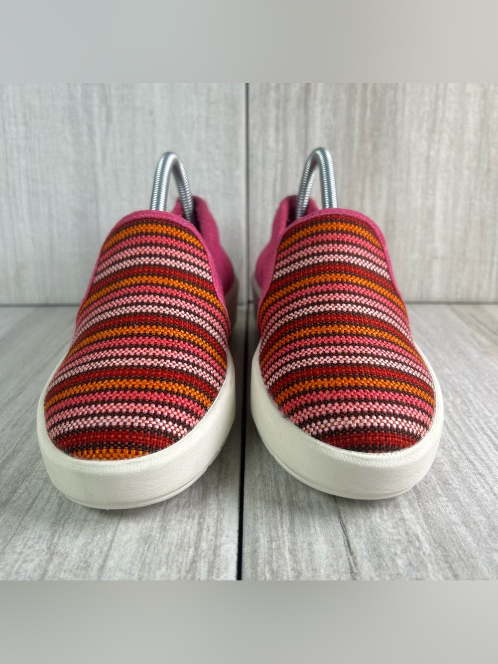 Clark’s Layton Petal Pink Knit Slip-On Mule Comfort Shoe Women's Size 6.5 - Picture 5 of 10